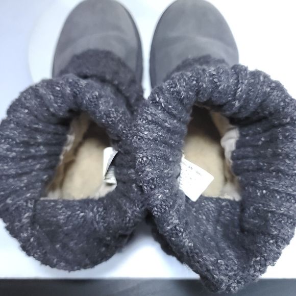 UGG Australia Cambridge Boot 1006013 Grey Suede Woman's US Size 8 Read - Picture 9 of 16